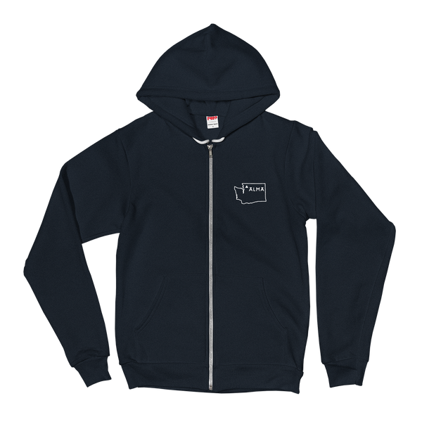 Heritage Navy Logo Hoodie