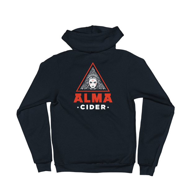 Heritage Navy Logo Hoodie